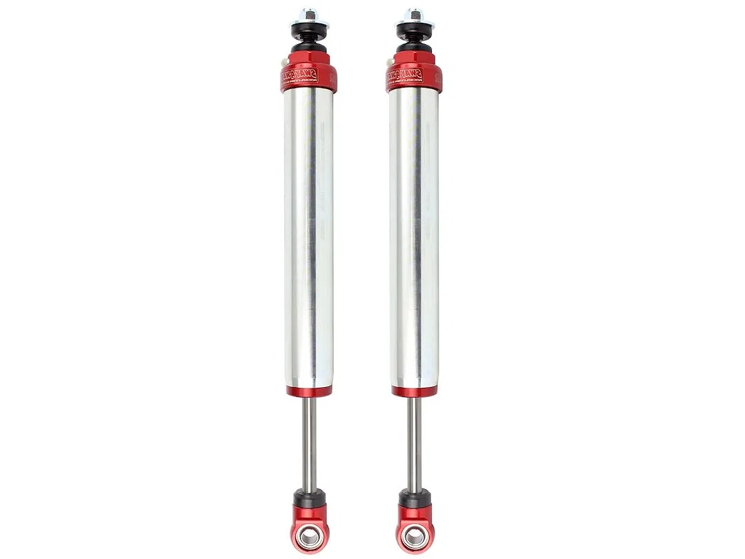 401-5200-01 – AFE Shock Absorber, Hydraulic Without Reservoir Adjustable Without Shock Boots Silver and Red Set of 2